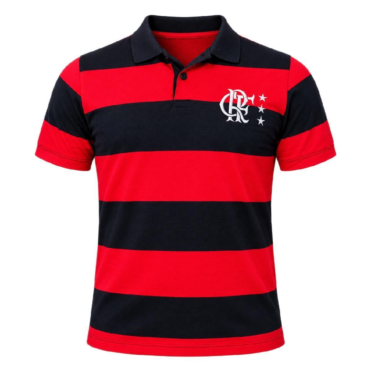Camisa Flamengo Polo Control - Masculino Menor preço em Camisa Flamengo Polo Control - Masculino