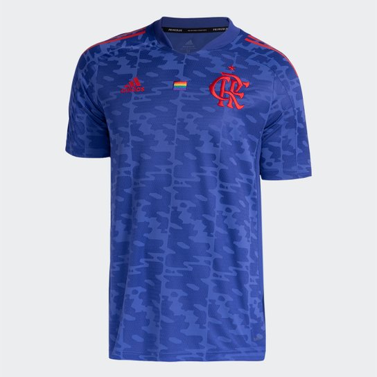Camisa Flamengo Pride 21/22 s/n° Torcedor Adidas Masculina - Roxo é ruim? Camisa Flamengo Pride 21/22 s/n° Torcedor Adidas Masculina - Roxo é boa?