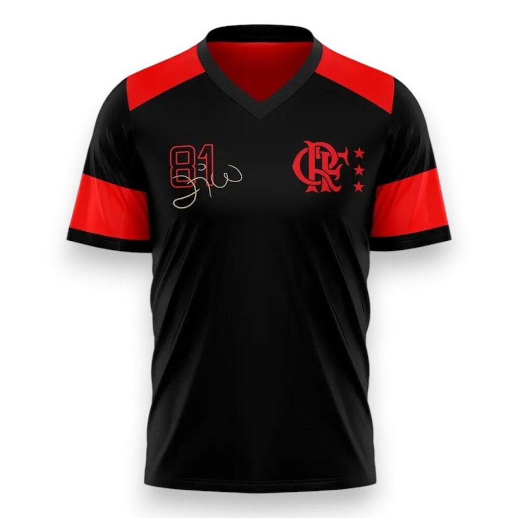 Camisa Flamengo Retrô 1981 Zico 10
