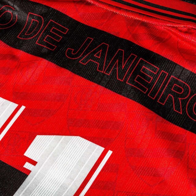 Camisa Flamengo Retrô 1996 Centenário Romário Masculina