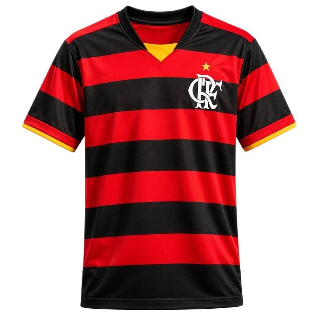 Camisa Flamengo Retrô 2008 Adriano Listrada Home Licenciada Betel