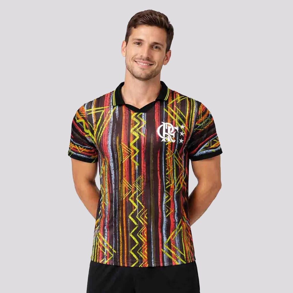 Camisa Flamengo Retrô Goleiro 1995