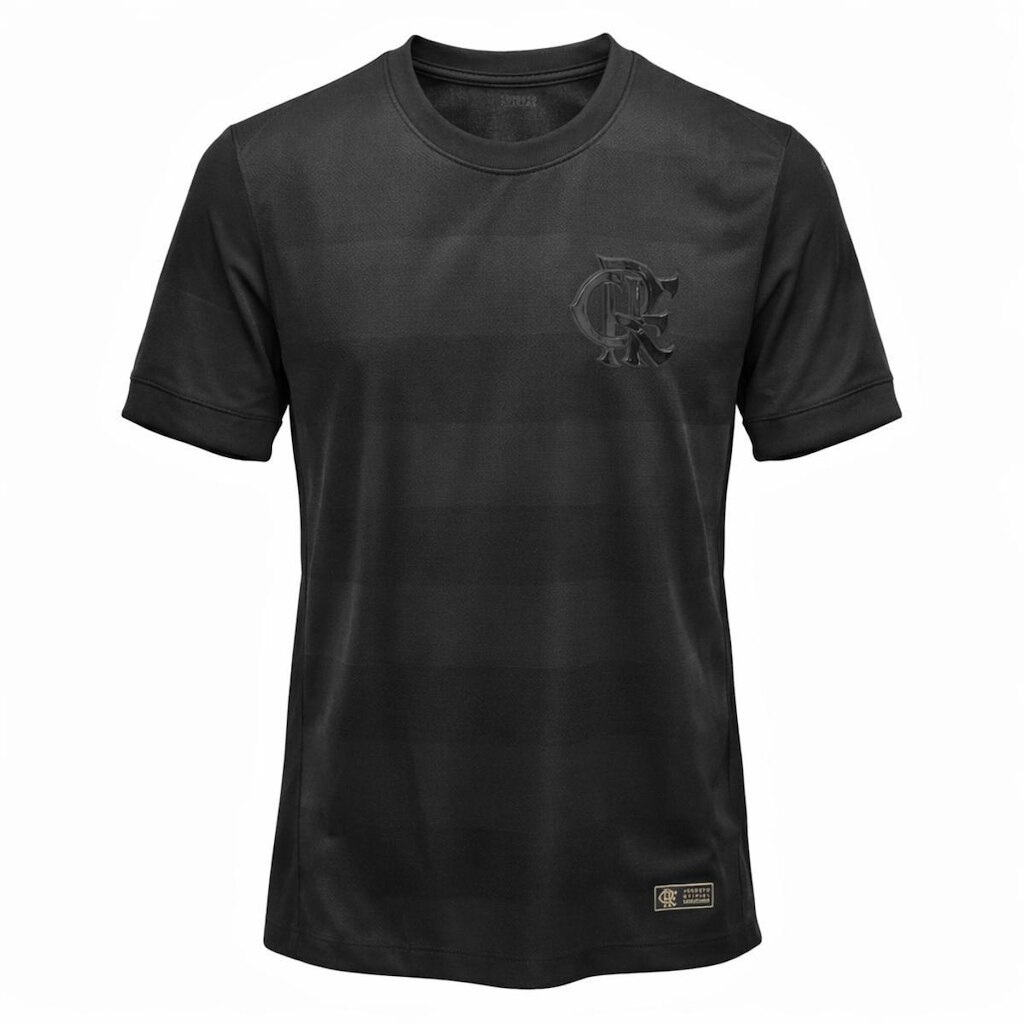 Camisa Flamengo Símbolo All Black Masculina