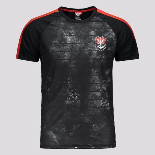Camisa Flamengo Vein Preta - Preto Menor preço em Camisa Flamengo Vein Preta - Preto