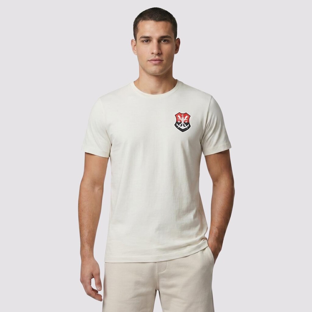 Camisa Flamengo Voz Off White