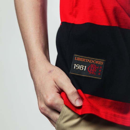 Camisa Flamengo Zico Retrô Libertadores Masculina