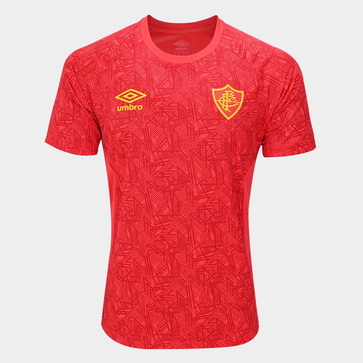 Camisa Fluminense 24/25 s/n° Treino Umbro Masculina - Vermelho | Netshoes