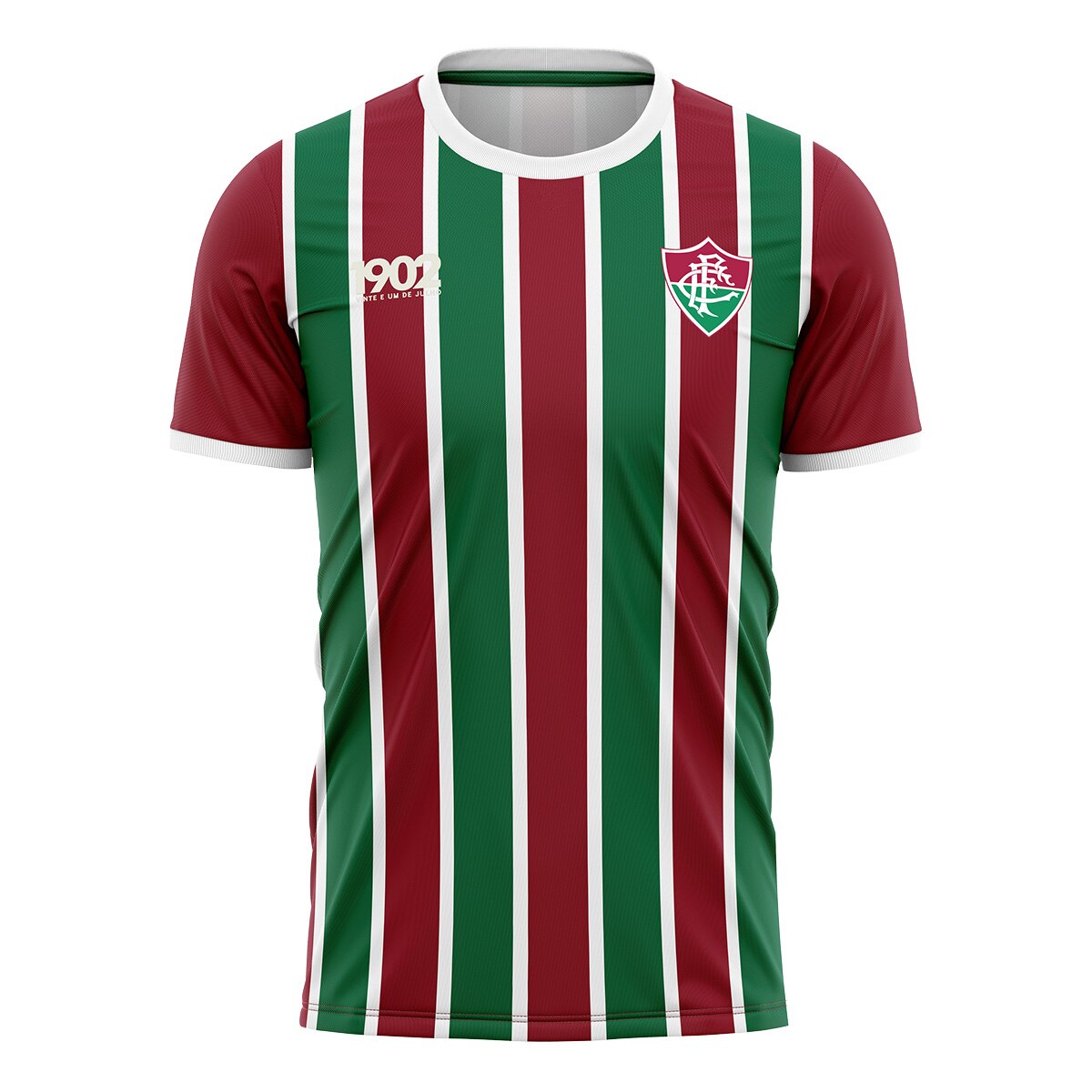 Camisa Fluminense Attract Masculina Menor preço em Camisa Fluminense Attract Masculina