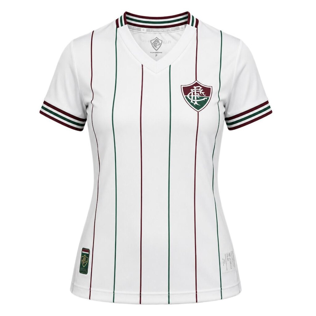 Camisa Fluminense Clássica Branca - Feminino
