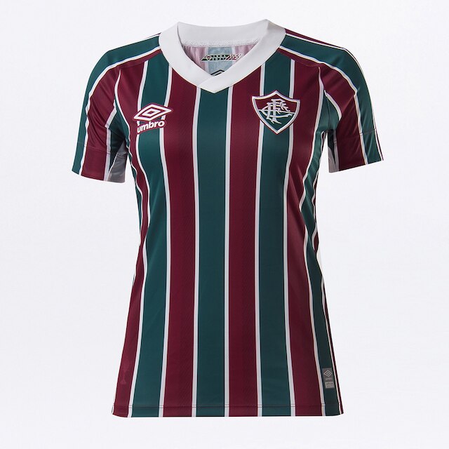 Camisa Fluminense I 21/22 s/n° Torcedor Umbro Feminina - Verde+Vinho é ruim? Camisa Fluminense I 21/22 s/n° Torcedor Umbro Feminina - Verde+Vinho é boa?