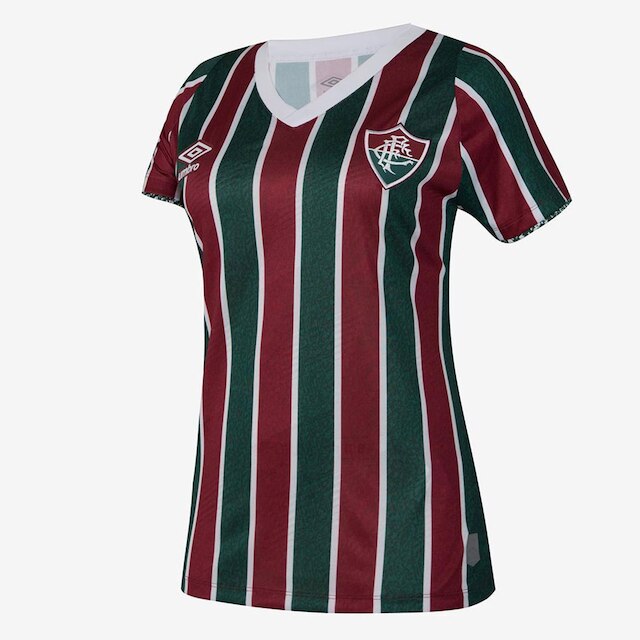 Camisa Fluminense I 24/25 s/n° Torcedor Umbro Feminina