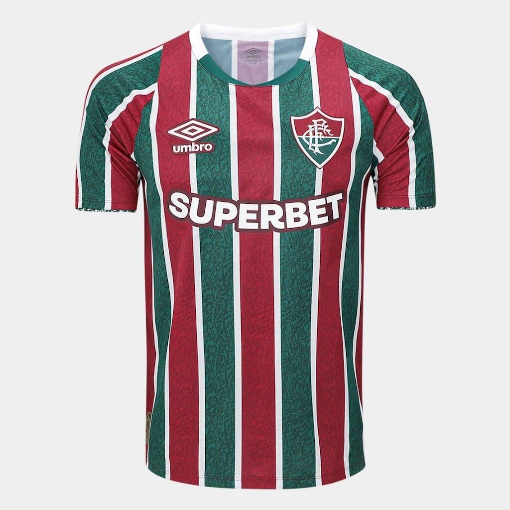 Camisa Fluminense I 24/25 Torcida Umbro Masculino