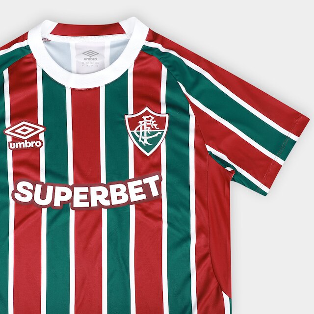 Camisa Fluminense I 25/26 s/n Torcedor Umbro Masculina