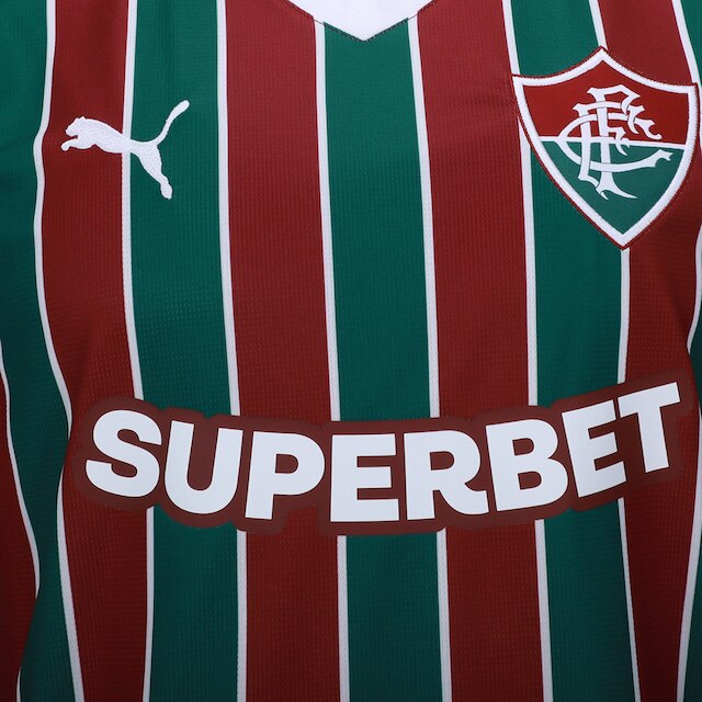 Camisa Fluminense I 26/27 s/n Torcedor Puma Masculina