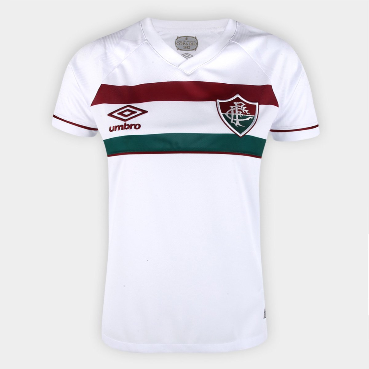 Camisa Fluminense II 23/24 s/n° Torcedor Umbro Feminina Menor preço em Camisa Fluminense II 23/24 s/n° Torcedor Umbro Feminina