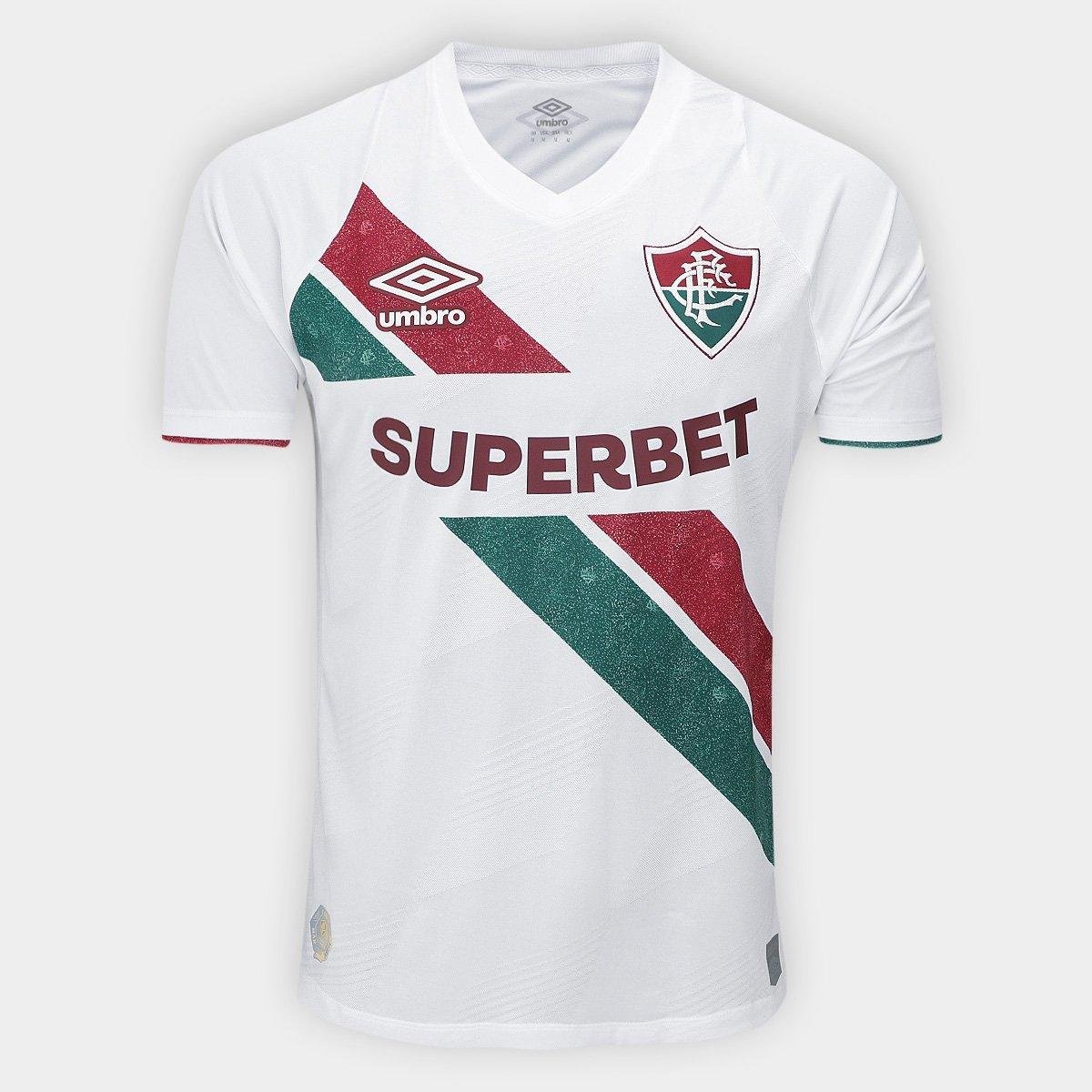 Camisa Fluminense II 24/25 s/n° Torcedor Umbro Masculina Menor preço em Camisa Fluminense II 24/25 s/n° Torcedor Umbro Masculina