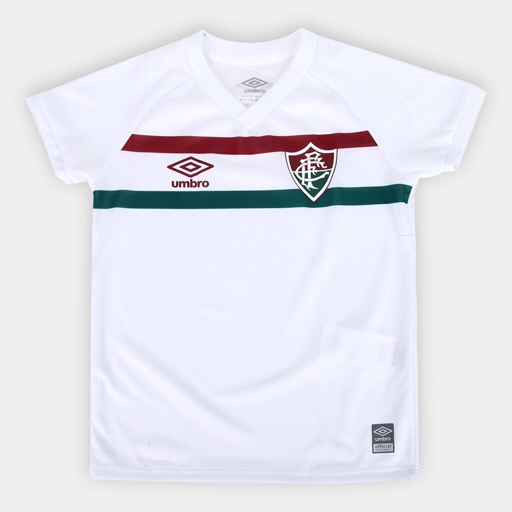 Camisa Fluminense II Infantil 23/24 s/n° Torcedor Umbro