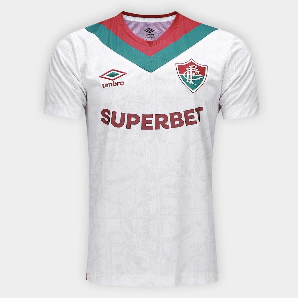 Camisa Fluminense III 24/25 N° 12 Torcedor Umbro Masculina