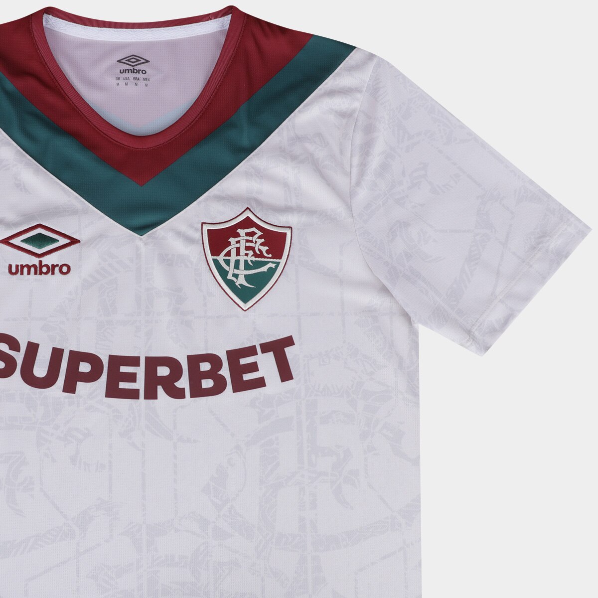 Fluminense Rj Hat Camisa Fluminense III 24/25 s/n° Torcedor Umbro Masculina - Cinza ...