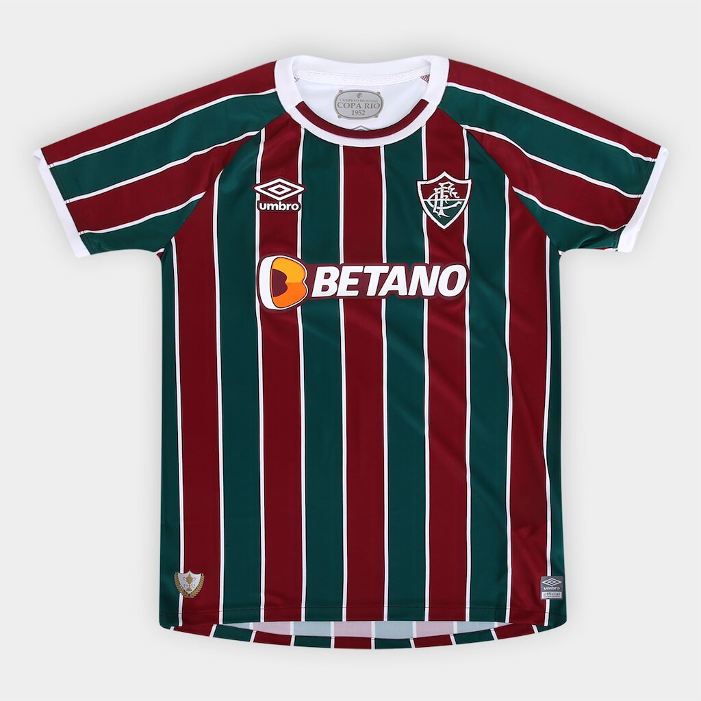 Camisa Fluminense Juvenil I 23/24 s/n° Torcedor Umbro