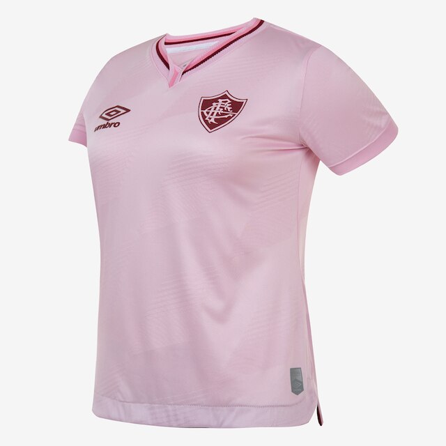 Camisa Fluminense Outubro Rosa 24/25 s/n° Torcedor Umbro Feminina