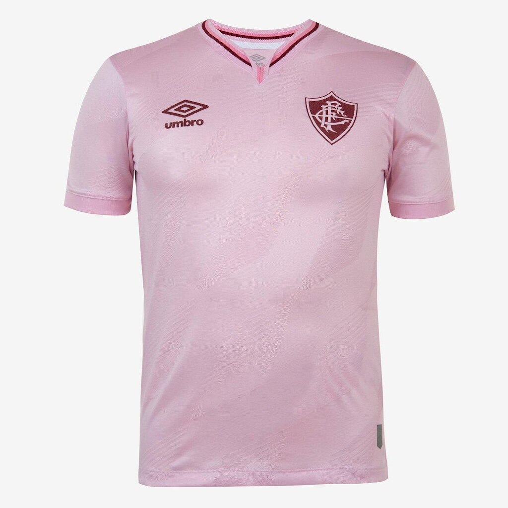 Camisa Fluminense Outubro Rosa 24/25 s/n° Torcedor Umbro Masculina