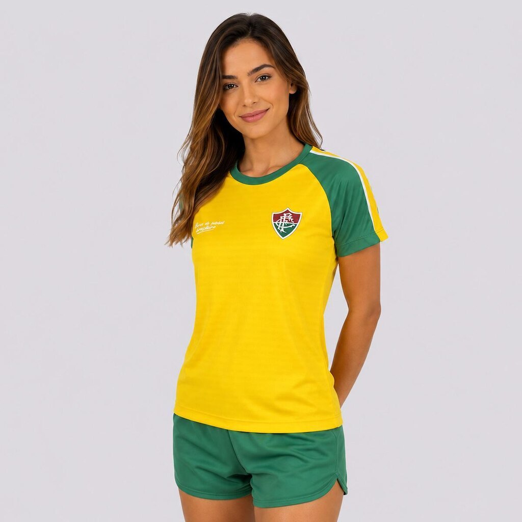Camisa Fluminense Reluz Feminina