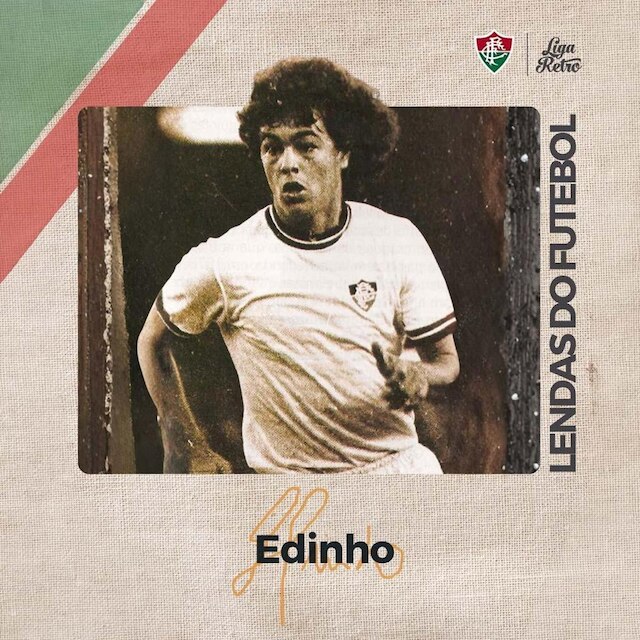 Camisa Fluminense Retrô Edinho 1980 Masculina