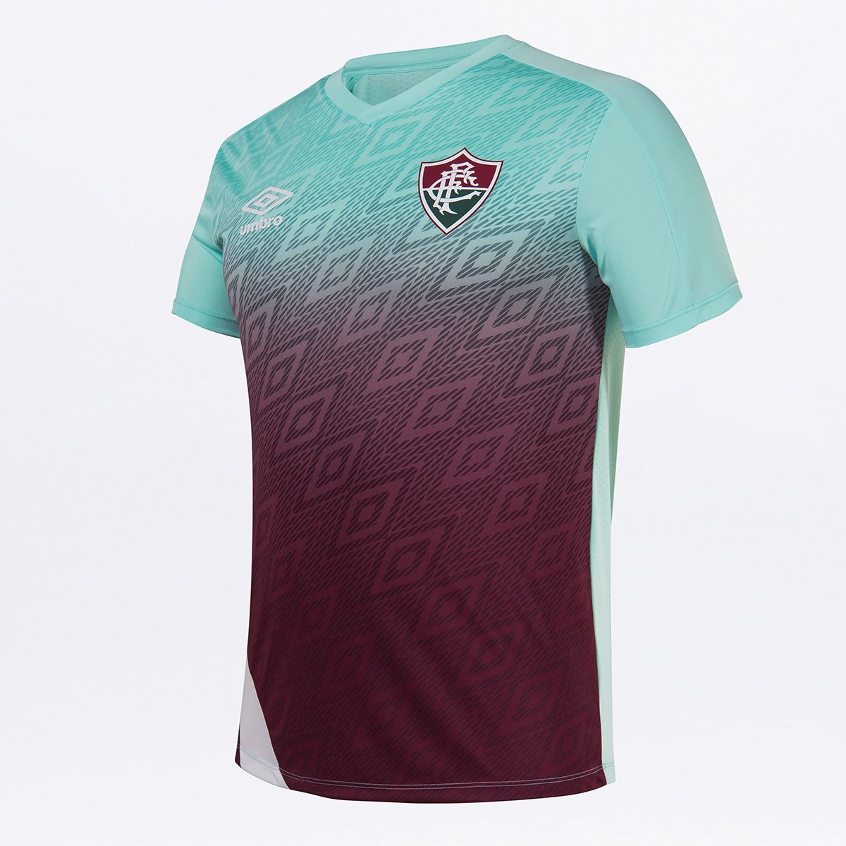 Camisa Fluminense Treino 20/21 Umbro Masculina - Verde e ...