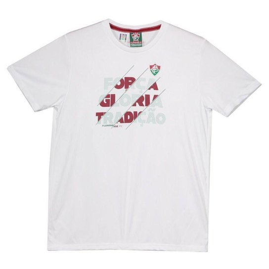 Camisa Fluminense Tri Infantil - Branco