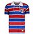 Camisa Fortaleza 1913 Retrô Mania Masculina - Vermelho+Azul