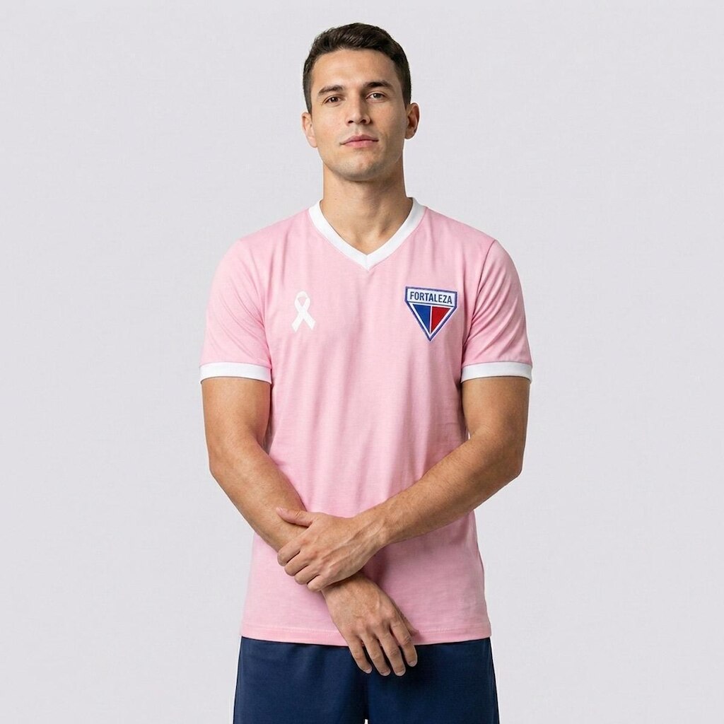 Camisa Fortaleza Outubro Rosa