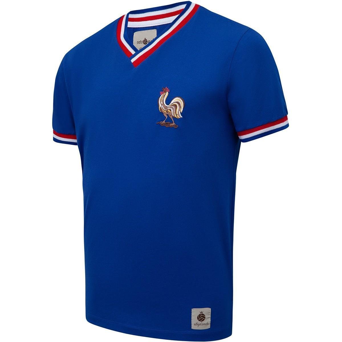 Camisa França Retrô 1966 nº 10 Masculina Menor preço em Camisa França Retrô 1966 nº 10 Masculina