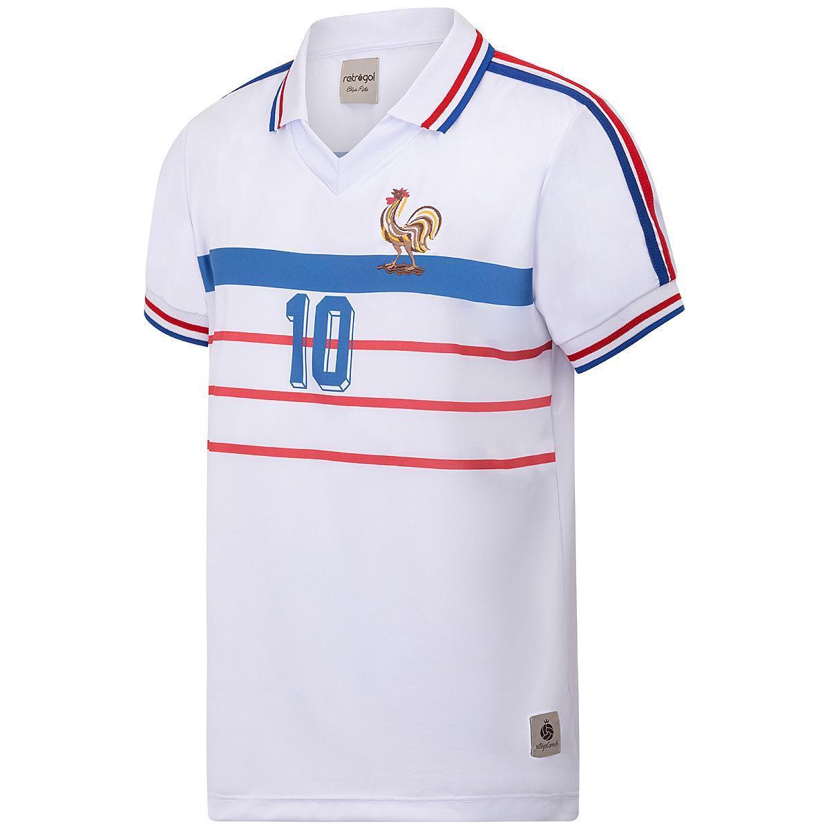 Camisa França Retrô 1998 Away Masculina Menor preço em Camisa França Retrô 1998 Away Masculina