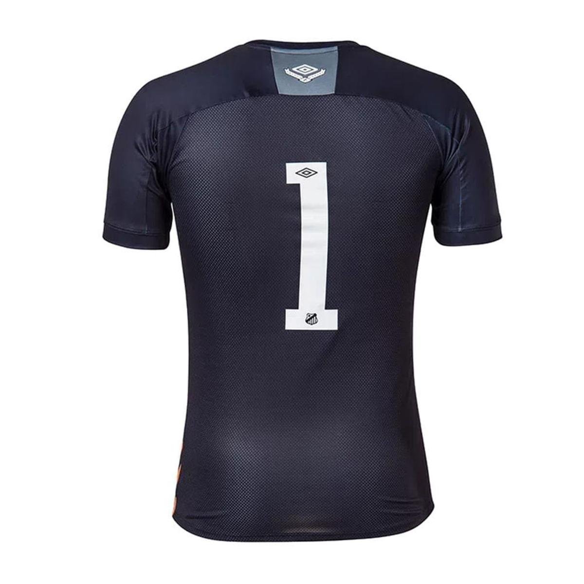 Camisa Futebol Goleiro Umbro Santos 2020 Masculina Preto e Grafite Netshoes Camisa Futebol Goleiro Umbro Santos 2020 Masculina Preto e Grafite Netshoes