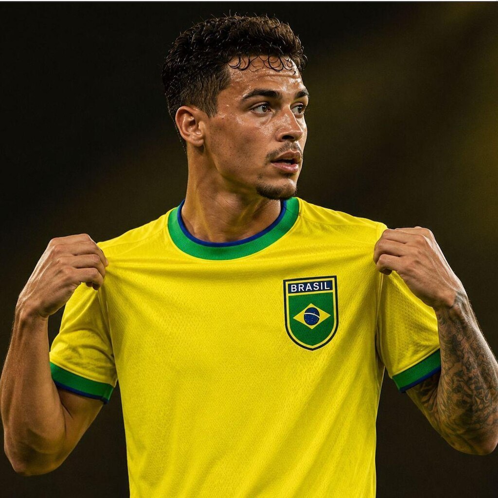 Camisa Futebol Inspirada Torcida Canarinha Amarela Verde