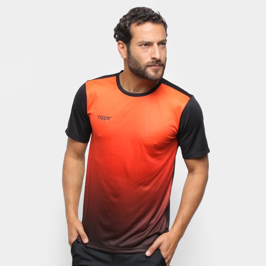 Camisa Futebol Topper Soccer Classic Masculina - Laranja+Preto é ruim? Camisa Futebol Topper Soccer Classic Masculina - Laranja+Preto é boa?