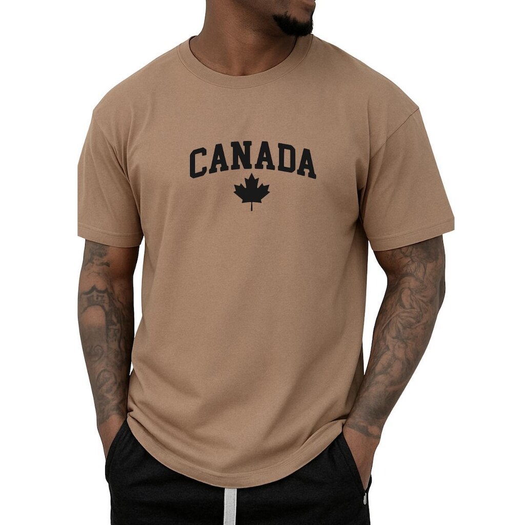 Camisa Gmm Algodão Premium Canada Masculina
