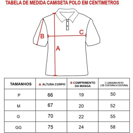 Camisa Gola Polo Basica Masculina Manga Piquet Algodao Poliester Lisa Premium Com Botao Dia a Dia