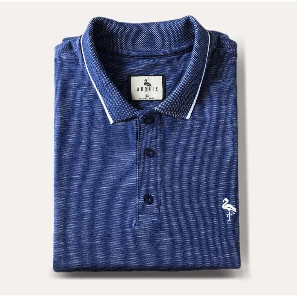 Camisa Gola Polo Flame