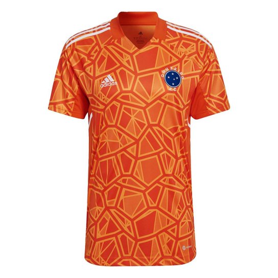 CAMISA GOLEIRO 1 CRUZEIRO FC 22 Adidas - Laranja Menor preço em CAMISA GOLEIRO 1 CRUZEIRO FC 22 Adidas - Laranja