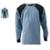Camisa Goleiro Infantil Com Espuma No Cotovelo Acolchoada - Azul Claro