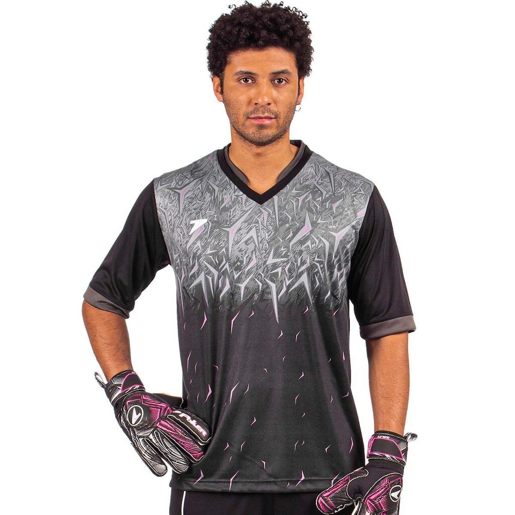 Camisa Goleiro Manga Curta Sublimada Fenix II 04460