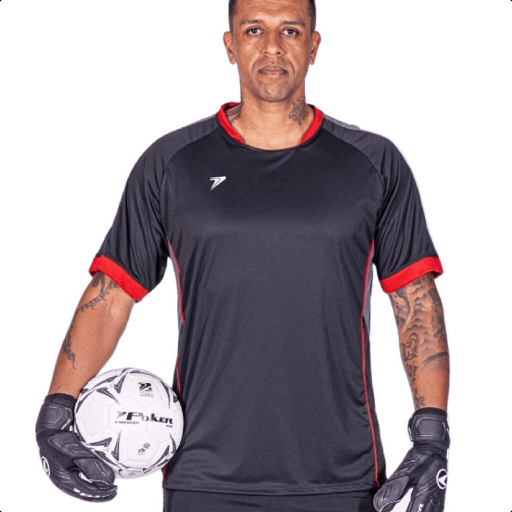 Camisa Goleiro Poker Razor Manga Curta