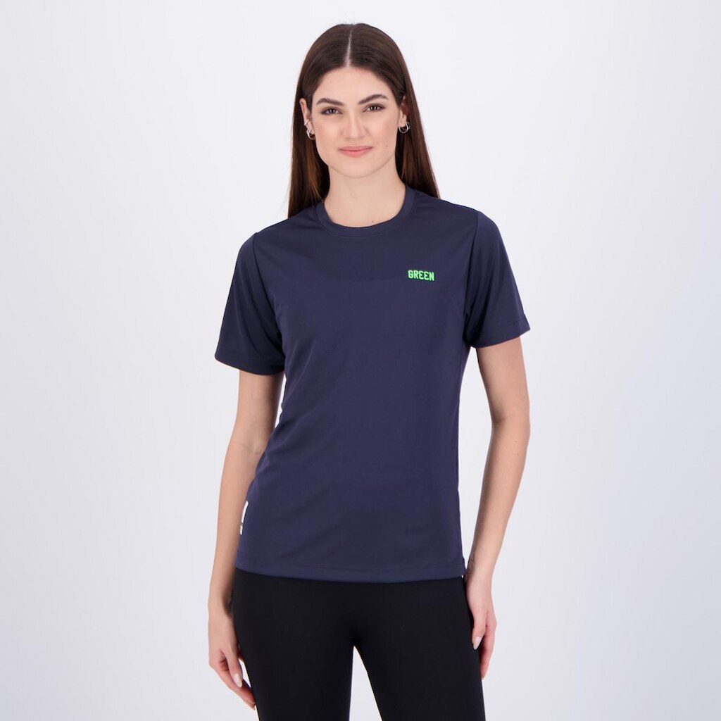 Camisa Gr33n Goiás 2023 Basic Feminina