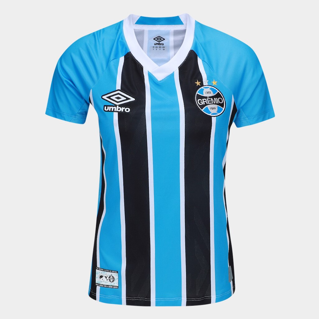 Camisa Grêmio I 25/26 Torcedor Umbro Feminina