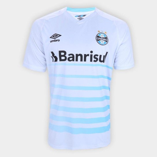 Camisa Grêmio II 21/22 Umbro Masculino - Branco+Azul é ruim? Camisa Grêmio II 21/22 Umbro Masculino - Branco+Azul é boa?