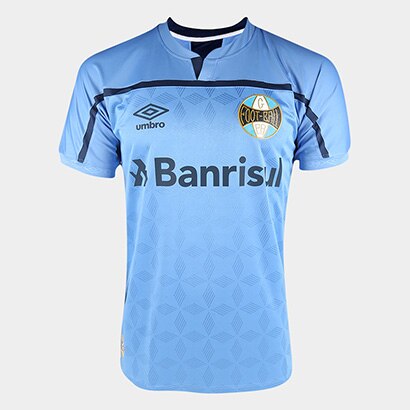 camisa do gremio azul escura