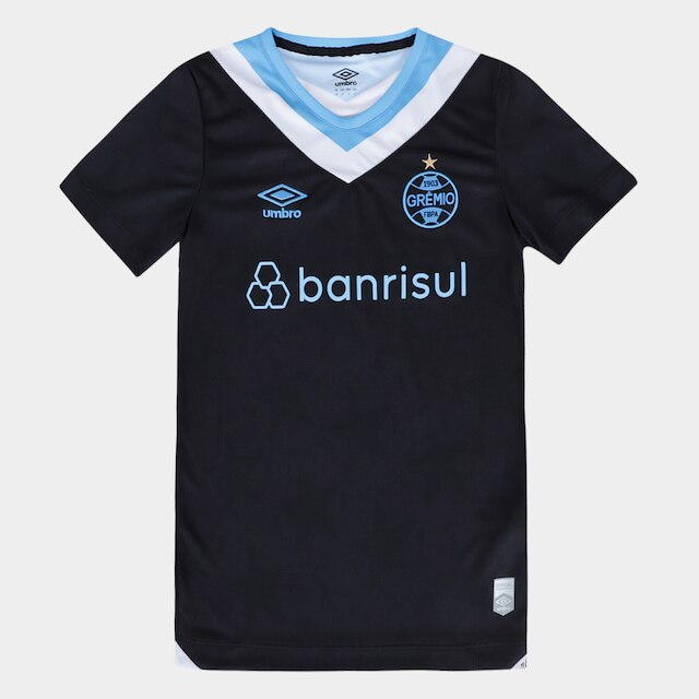 Camisa Grêmio Infantil III 24/25 s/n° Torcedor Umbro