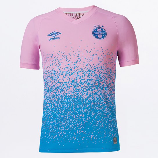 Camisa Grêmio Outubro Rosa 21/22 s/n° Torcedor Umbro Masculina - Rosa+Azul é ruim? Camisa Grêmio Outubro Rosa 21/22 s/n° Torcedor Umbro Masculina - Rosa+Azul é boa?